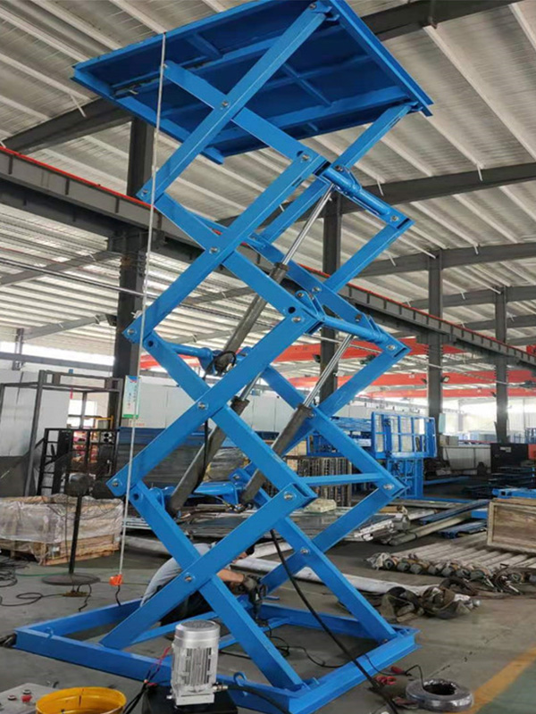 固定剪叉式升降貨梯